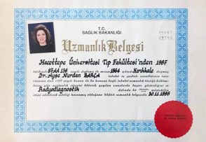 Uzm. Dr. Nurdan Barça