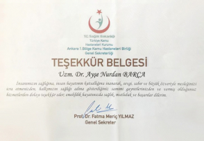 Uzm. Dr. Nurdan Barça