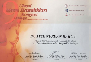 Uzm. Dr. Nurdan Barça