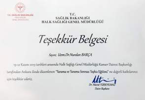 Uzm. Dr. Nurdan Barça